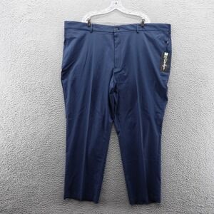 Walter Hagen Performance Golf Pants Big Tall‎ 50x30 Navy BlueStretch NWT